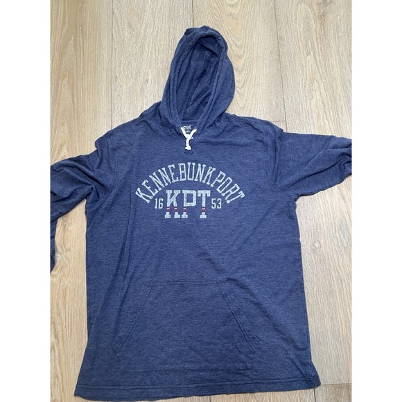 Kennebunkport Maine Men's Crew Shirt Long Sleeve T Shirt Hoodie XL Excellent - Picture 2 of 5